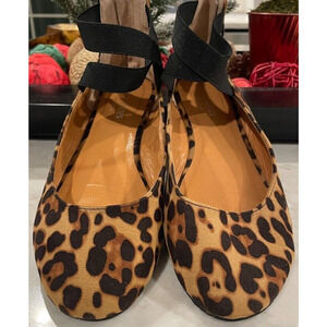Daily Shoes San Francisco Women's Size 9.5 Animal Ballerina Flats Walker-05